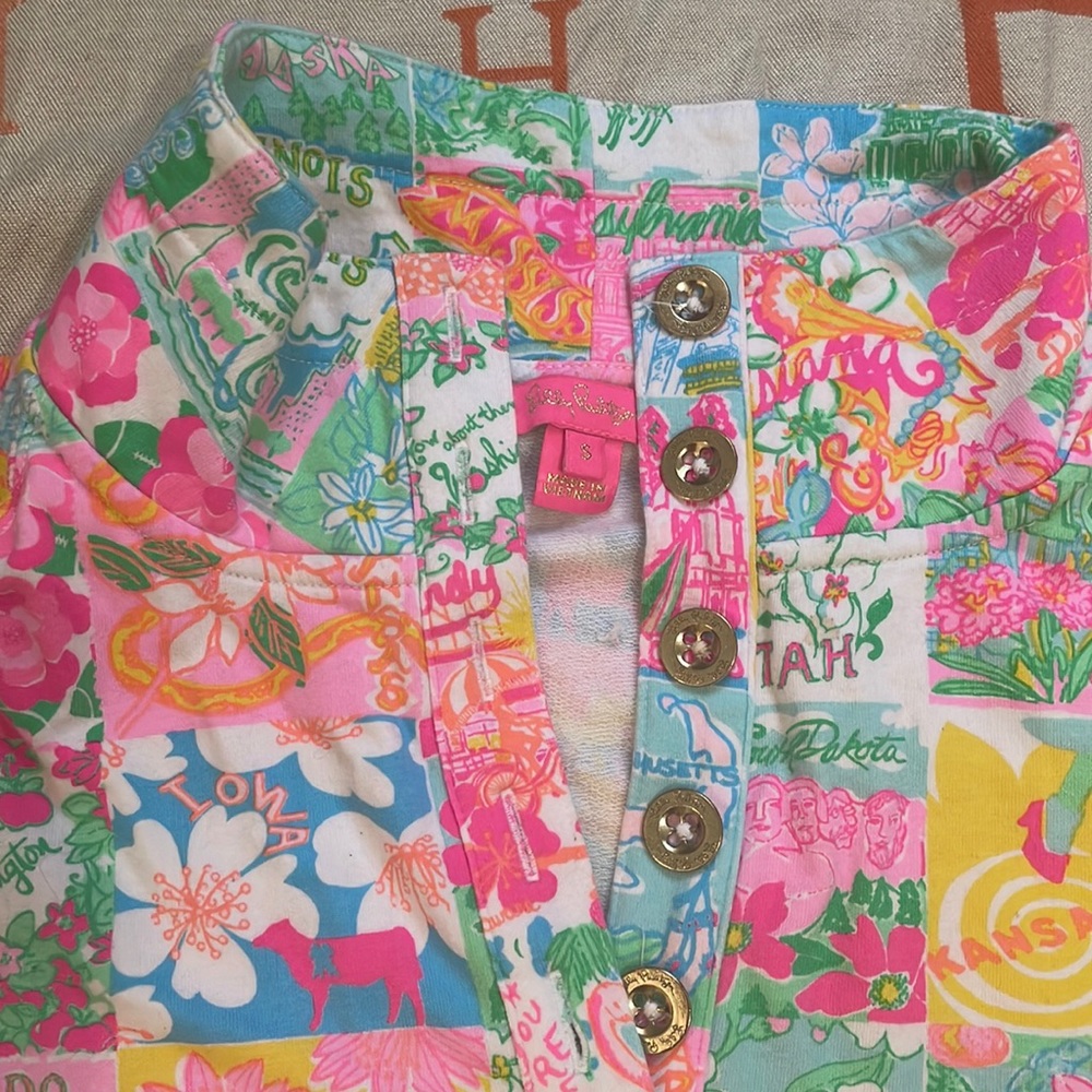 Lilly Pulitzer 50 State Popover